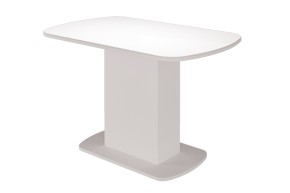 Стол обеденный Соренто (Белый) в Арамиле - aramil.mebel-e96.ru