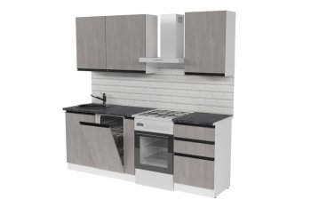Кухонный гарнитур Сюита стандарт 1600 мм (Герда) в Арамиле - aramil.mebel-e96.ru