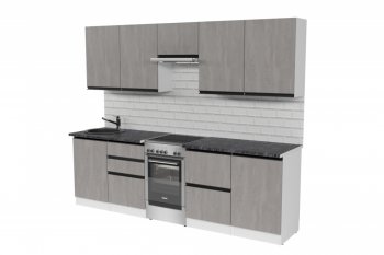 Кухонный гарнитур Сюита мега 2500 мм (Герда) в Арамиле - aramil.mebel-e96.ru