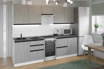 Кухонный гарнитур Сюита мега 2500 мм (Герда) в Арамиле - aramil.mebel-e96.ru