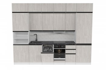 Кухонный гарнитур Сюита люкс 3000 мм (Герда) в Арамиле - aramil.mebel-e96.ru