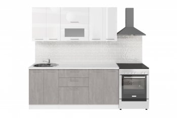Кухонный гарнитур Терция макси 2 1800 мм (Герда) в Арамиле - aramil.mebel-e96.ru