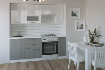 Кухонный гарнитур Терция ультра 2000 мм (Герда) в Арамиле - aramil.mebel-e96.ru