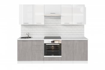 Кухонный гарнитур Терция базис 2400 мм (Герда) в Арамиле - aramil.mebel-e96.ru
