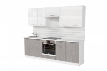 Кухонный гарнитур Терция базис 2400 мм (Герда) в Арамиле - aramil.mebel-e96.ru