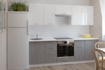 Кухонный гарнитур Терция базис 2400 мм (Герда) в Арамиле - aramil.mebel-e96.ru