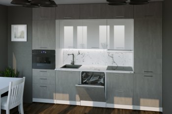 Кухонный гарнитур Терция экстра 5 3000 мм (Герда) в Арамиле - aramil.mebel-e96.ru