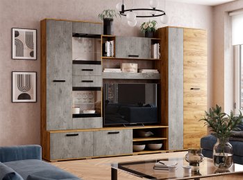 Стенка Трамп со шкафом (БТС) в Арамиле - aramil.mebel-e96.ru