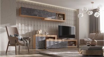 Стенка Турин (Лин) в Арамиле - aramil.mebel-e96.ru