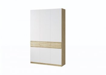 Шкаф 1500 мм Турин ЛДСП крафт/белый шагрень (ВВР) в Арамиле - aramil.mebel-e96.ru