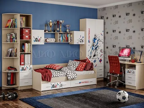 Набор детской мебели Вега NEW Boy (Миф) в Арамиле - aramil.mebel-e96.ru