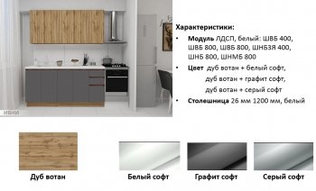 Кухонный гарнитур 2000 мм Венера белый софт (Игни) в Арамиле - aramil.mebel-e96.ru