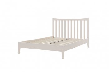 Кровать из массива Виола льняной (БМ) в Арамиле - aramil.mebel-e96.ru