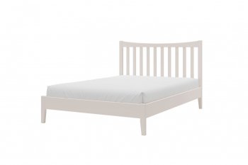 Кровать из массива Виола льняной (БМ) в Арамиле - aramil.mebel-e96.ru