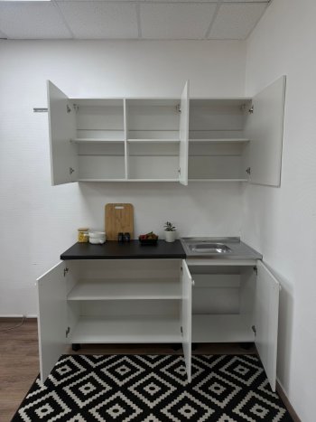 Кухонный гарнитур Куба 1600 мм (БТС) в Арамиле - aramil.mebel-e96.ru