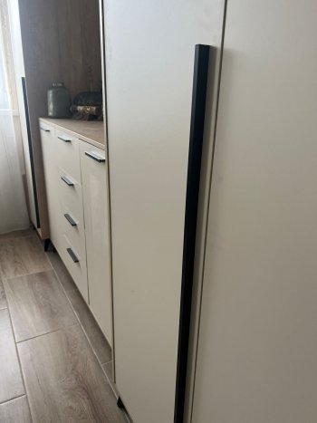 Шкаф 1360 3С2Я с ящиками Ева Сатин (Памир) в Арамиле - aramil.mebel-e96.ru