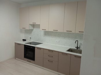 Кухонный гарнитур высокий Латте 3000 мм, Стол. 38 мм в Арамиле - aramil.mebel-e96.ru